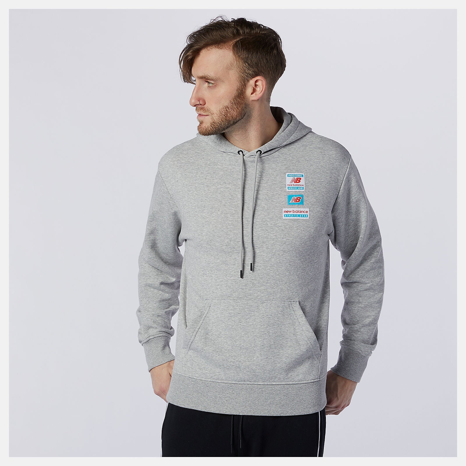 NB Essentials Field Day Hoodie | New Balance Clothing Athletic Grey - Men