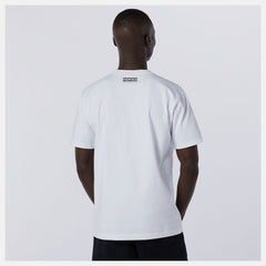 NB Athletics Delorenzo Shoe Tee | New Balance Clothing White - Men