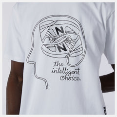 NB Athletics Delorenzo Shoe Tee | New Balance Clothing White - Men