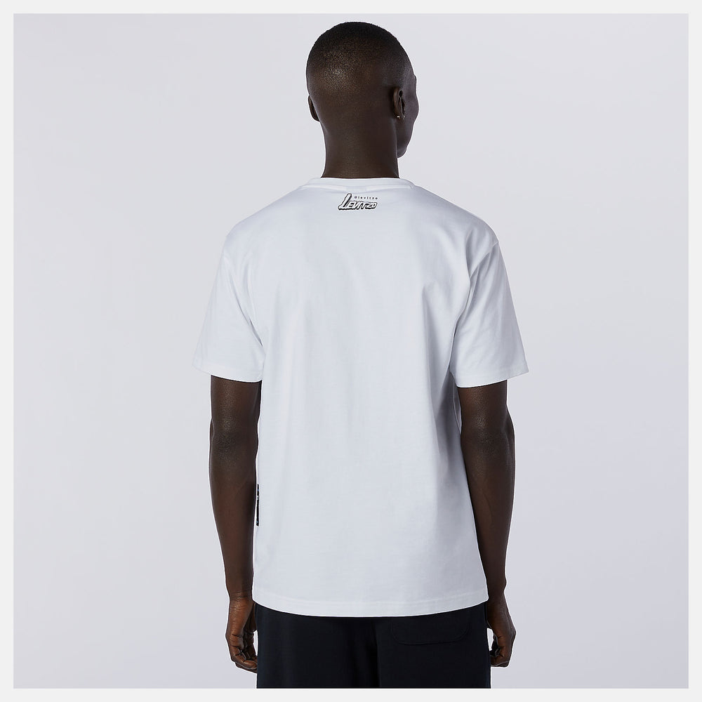 NB Athletics Levitzo Dad Tee | New Balance Clothing White - Men