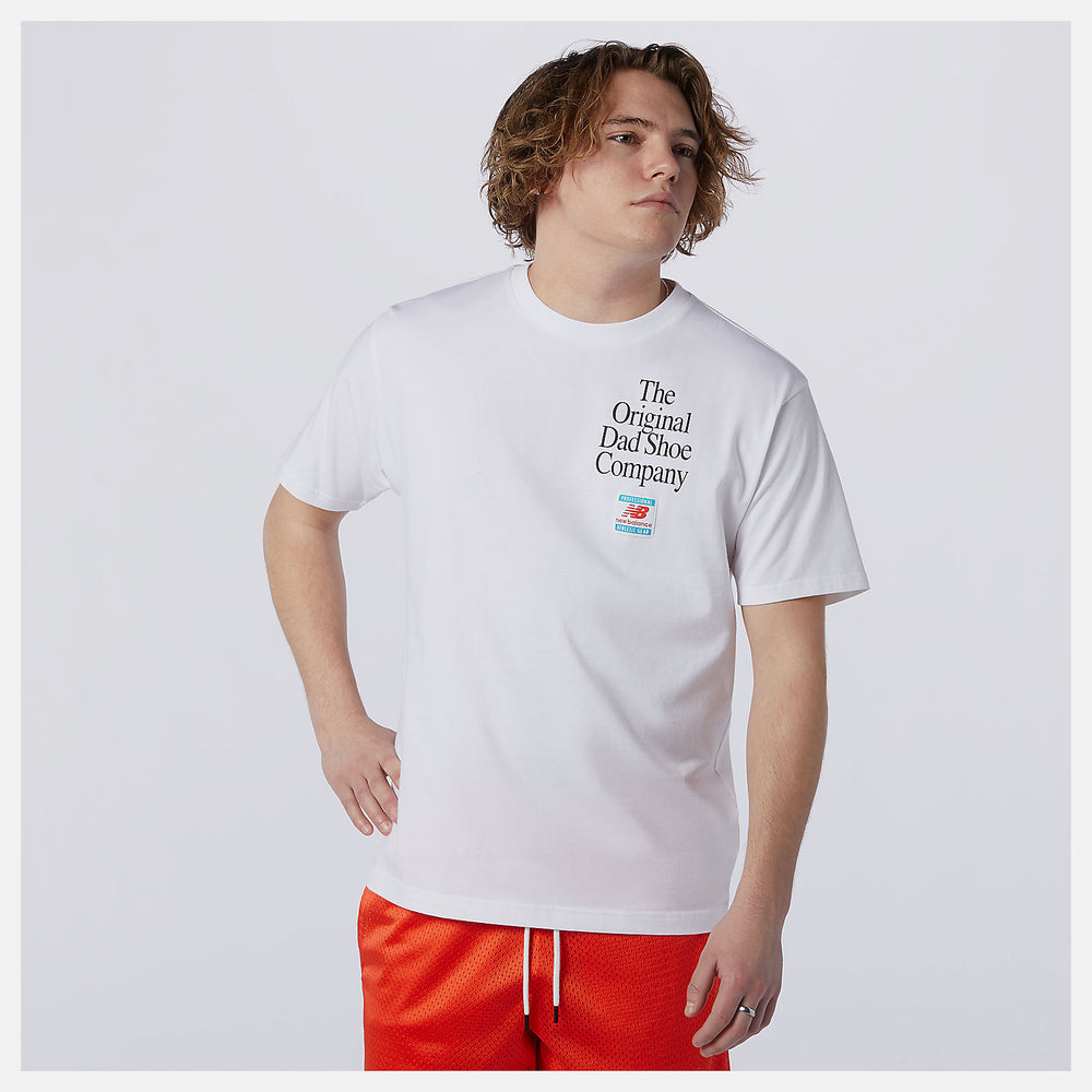 NB Essentials Dad Pack Tee | New Balance Clothing White - Men