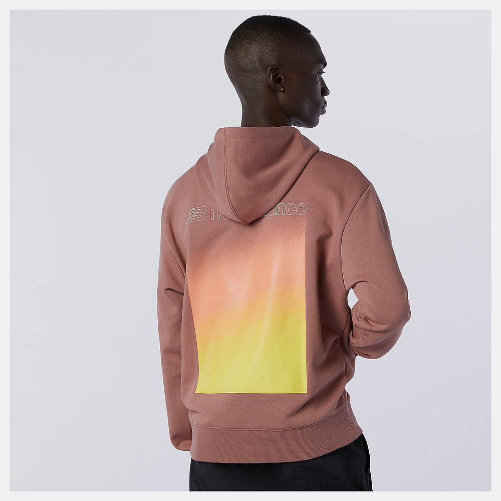 NB Sport Style Optiks Hoodie | New Balance Clothing Red - Men