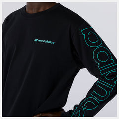NB Sport Style Optiks Longsleeve Tee | New Balance Clothing Black - Men