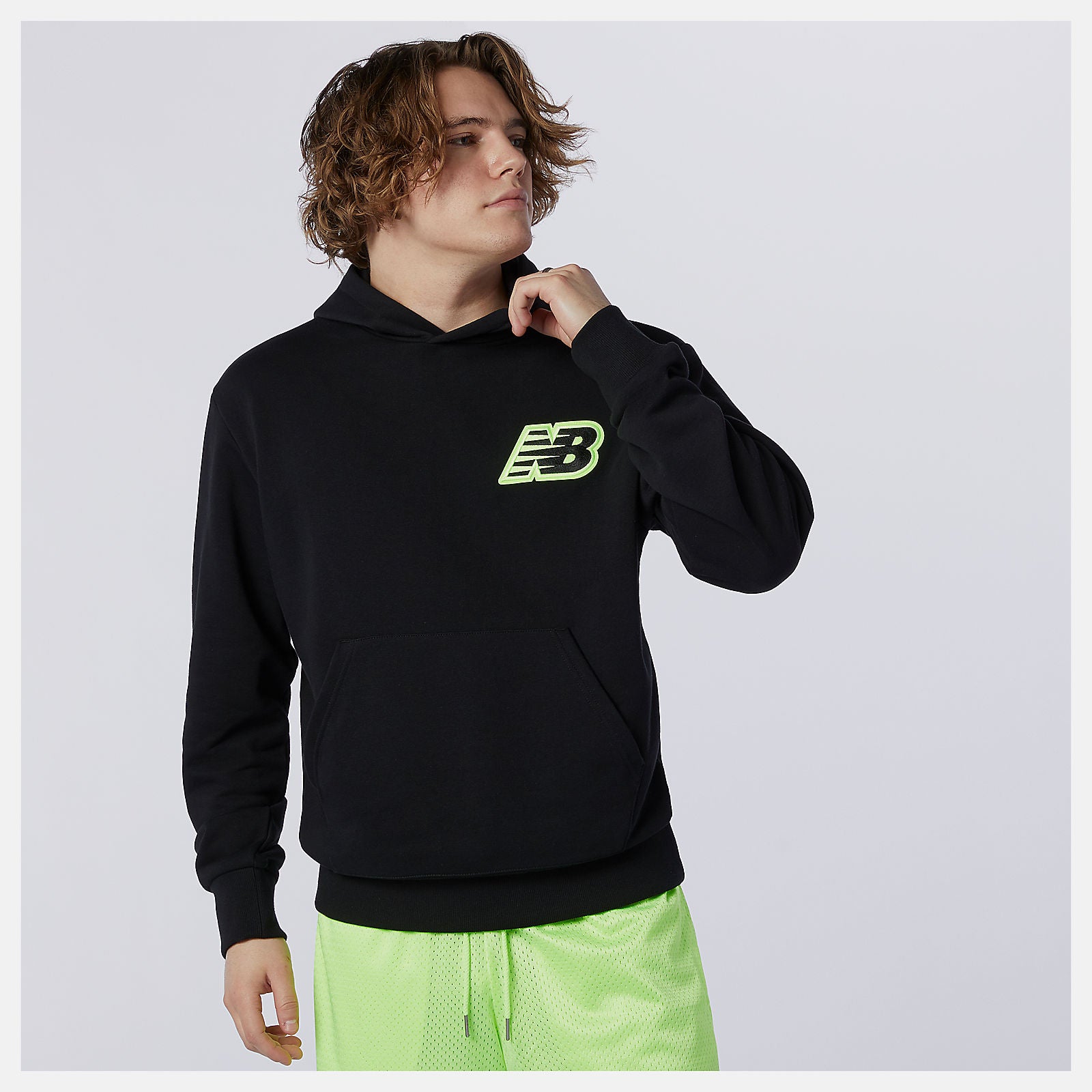 NB Athletics Psy Varsity Hoodie | New Balance Clothing Black - Men