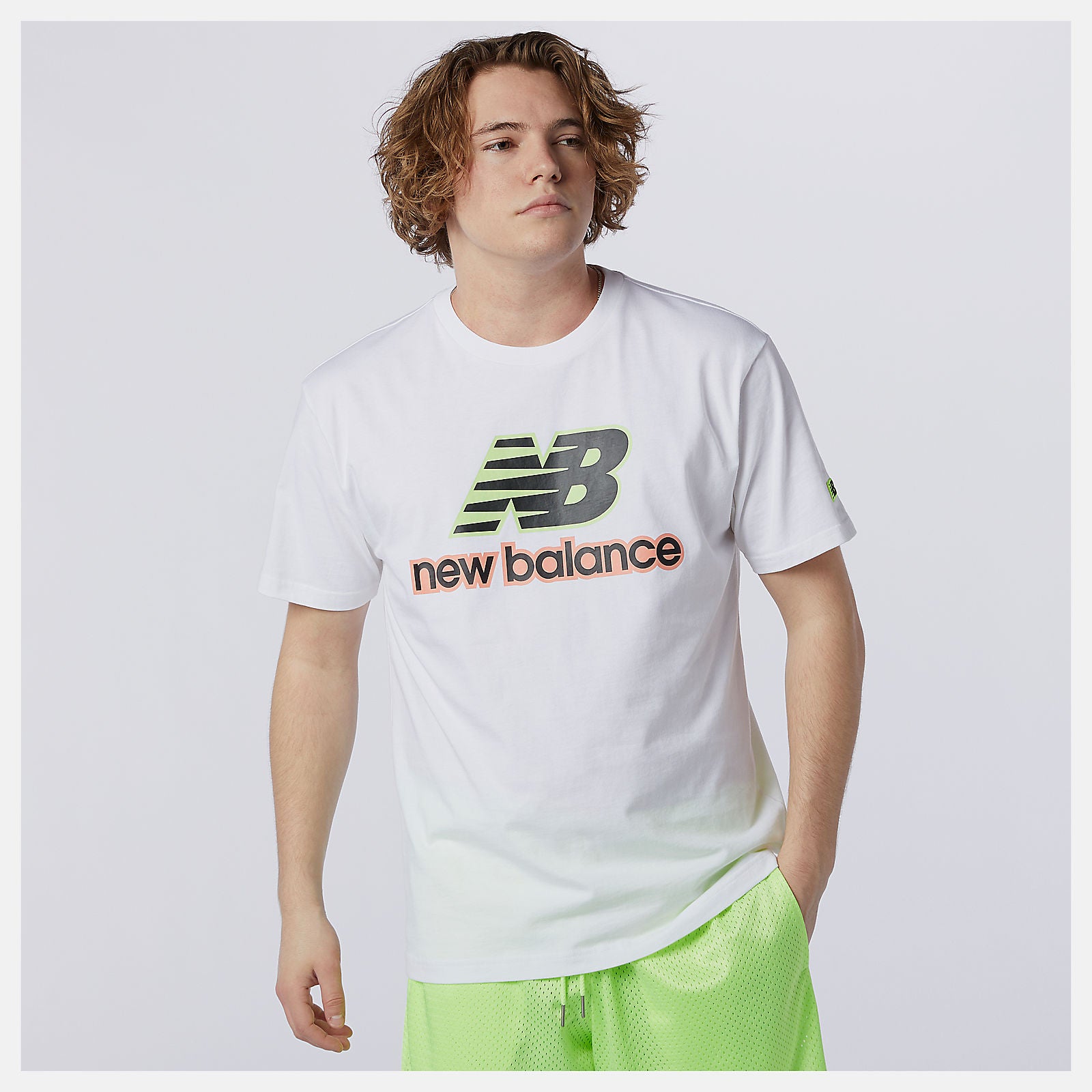 NB Athletics Psych Varsity Tee | New Balance Clothing White - Men