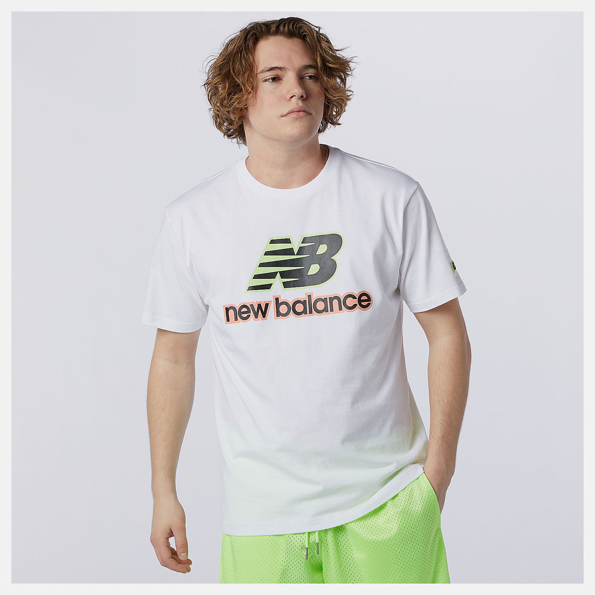 NB Athletics Psych Varsity Tee | New Balance Clothing White - Men