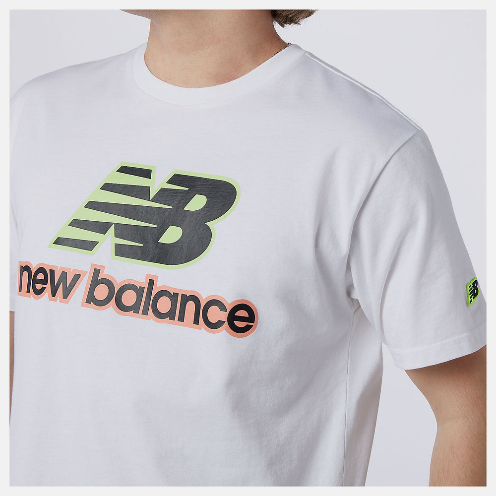 NB Athletics Psych Varsity Tee | New Balance Clothing White - Men