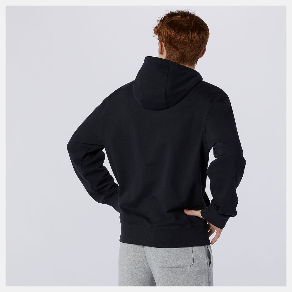 NB Essentials Embroidered Hoodie | New Balance Clothing Black - Women/Men