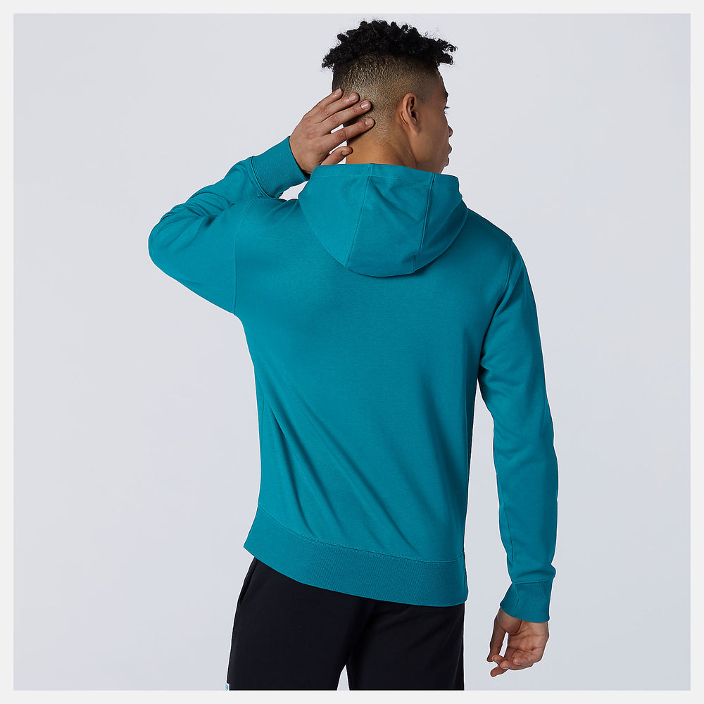 NB Essentials Embroidered Hoodie | New Balance Clothing Team Teal - Women/Men