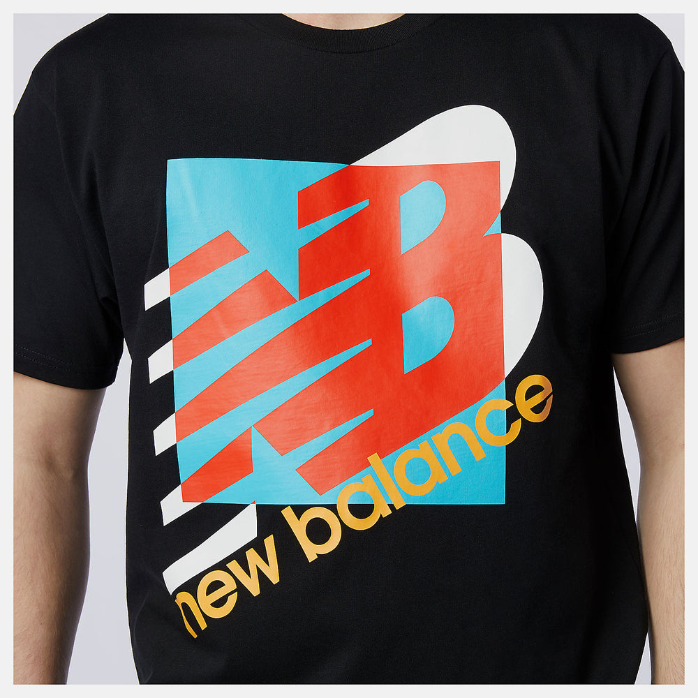 NB Athletics Oversized NB Tee | New Balance Clothing Black - Men