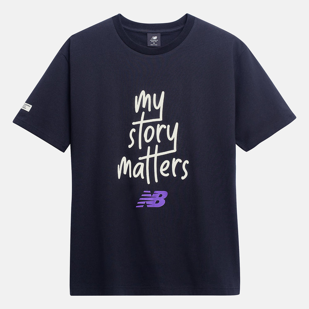 My Story Matters Tee | New Balance Clothing Black - Men