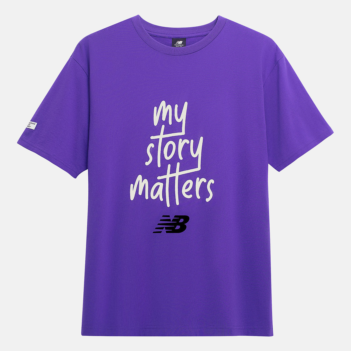 My Story Matters Tee | New Balance Clothing Prism Purple - Men