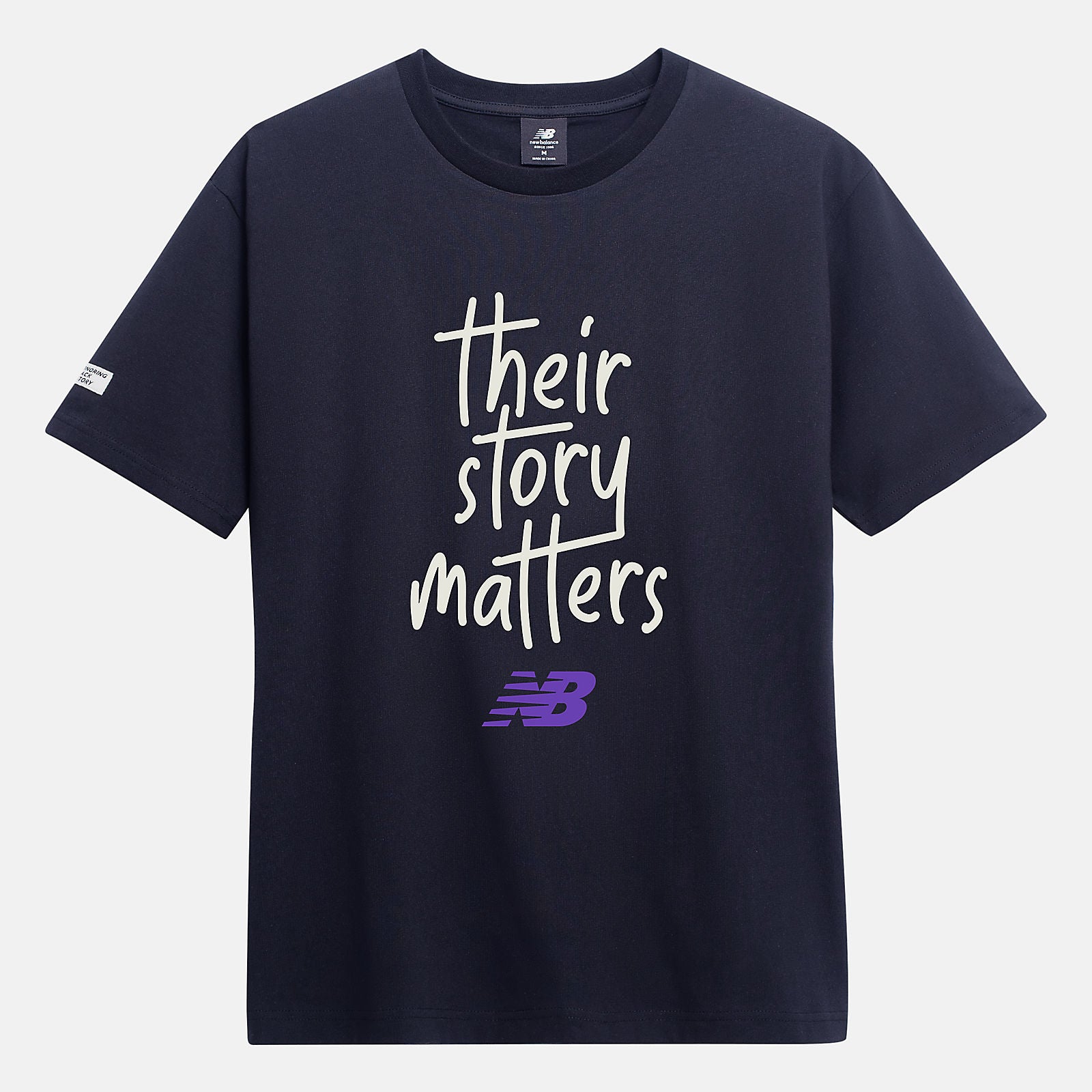 Their Story Matters | New Balance Clothing Black - Men