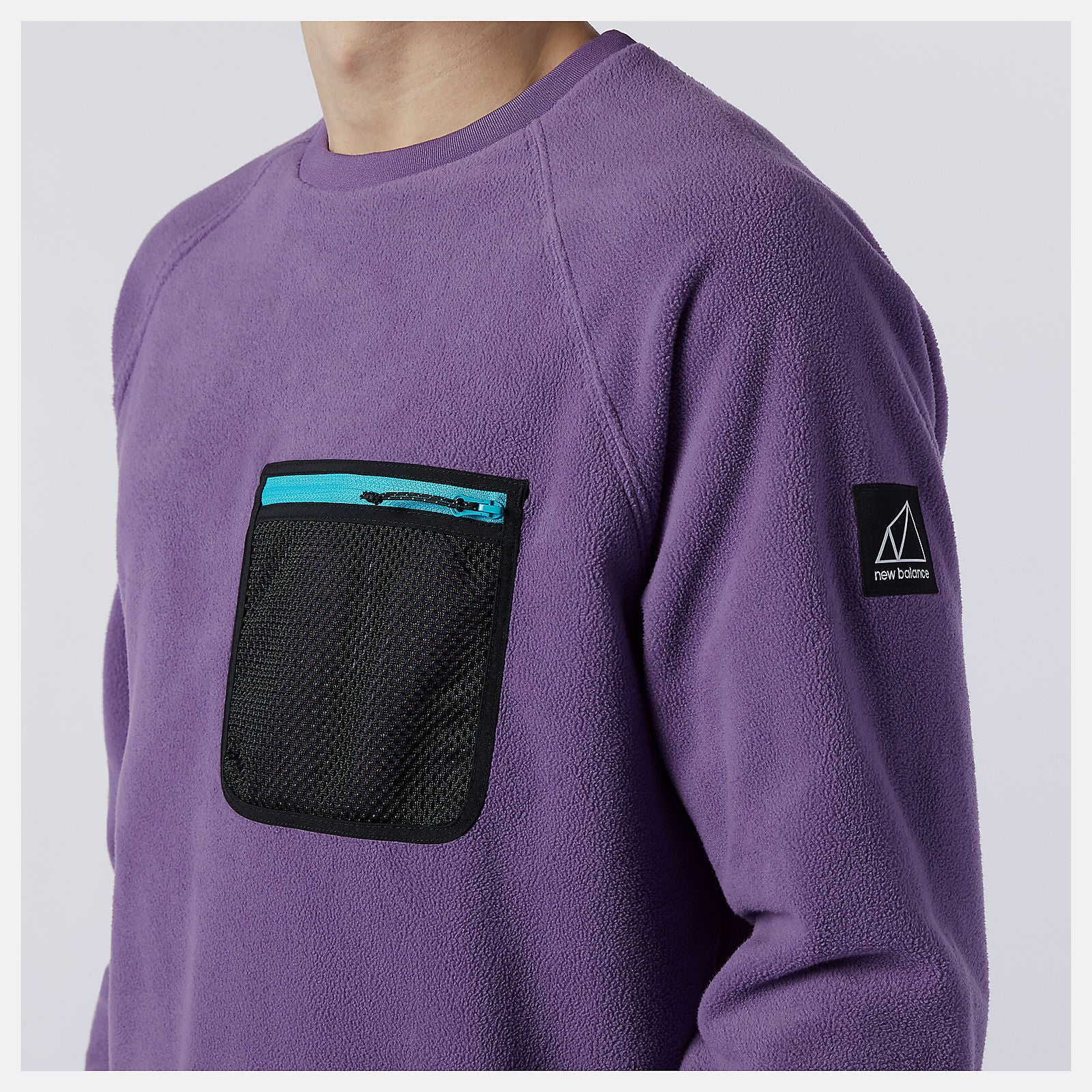 NB All Terrain Pocket Crew | New Balance Clothing Sour Grape - Men