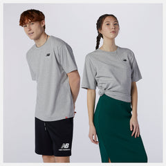 NB Essentials Embroidered Tee | New Balance Clothing Athletic Grey - Women/Men