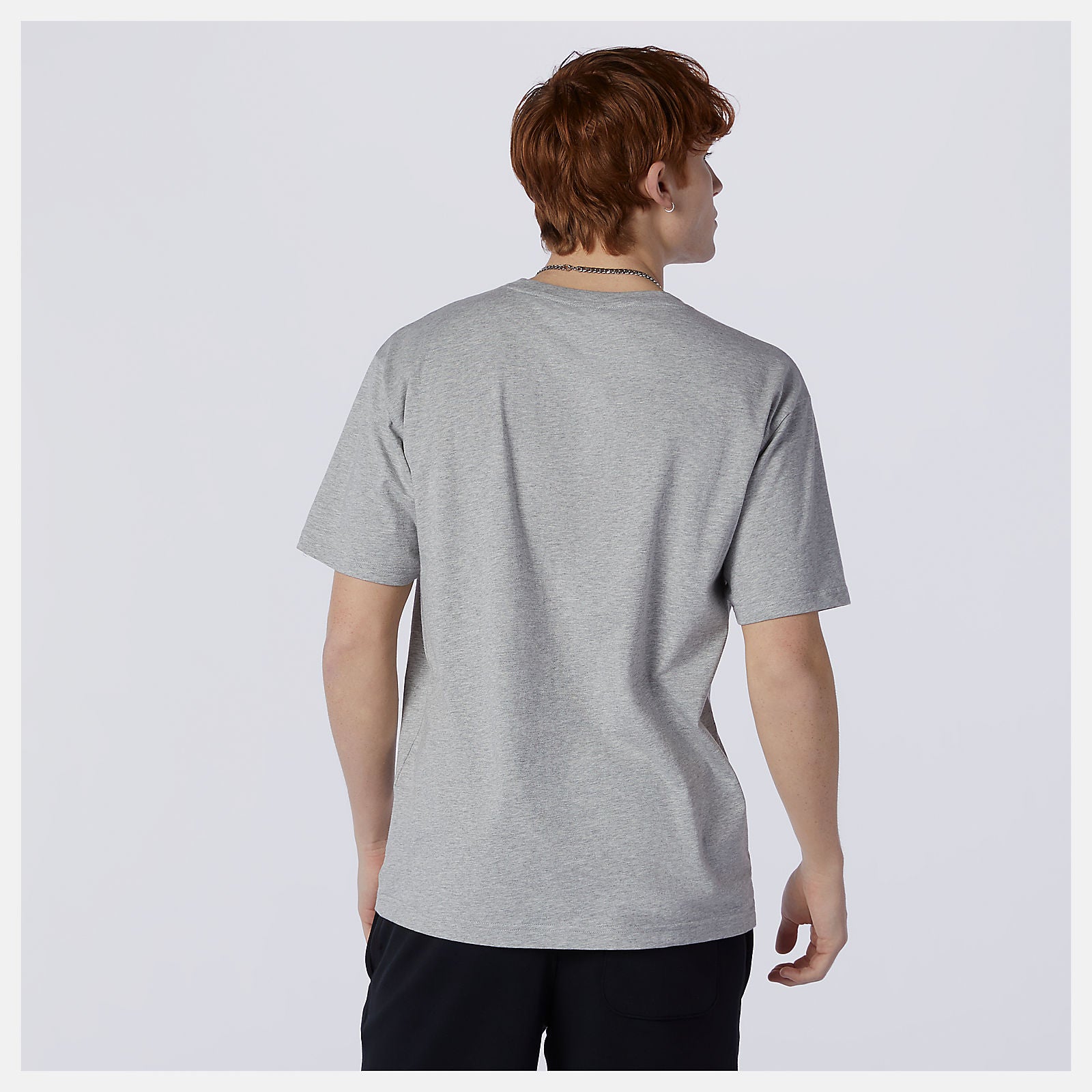 NB Essentials Embroidered Tee | New Balance Clothing Athletic Grey - Women/Men