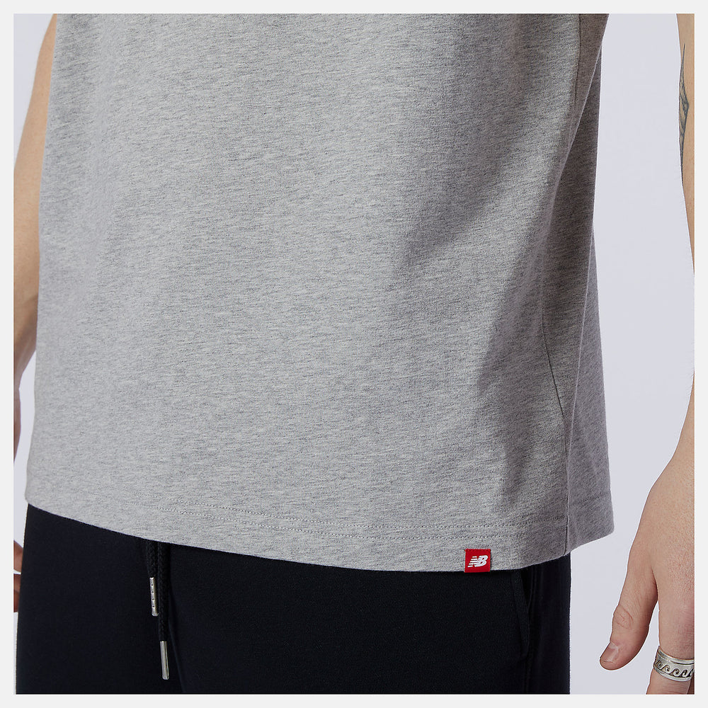 NB Essentials Embroidered Tee | New Balance Clothing Athletic Grey - Women/Men
