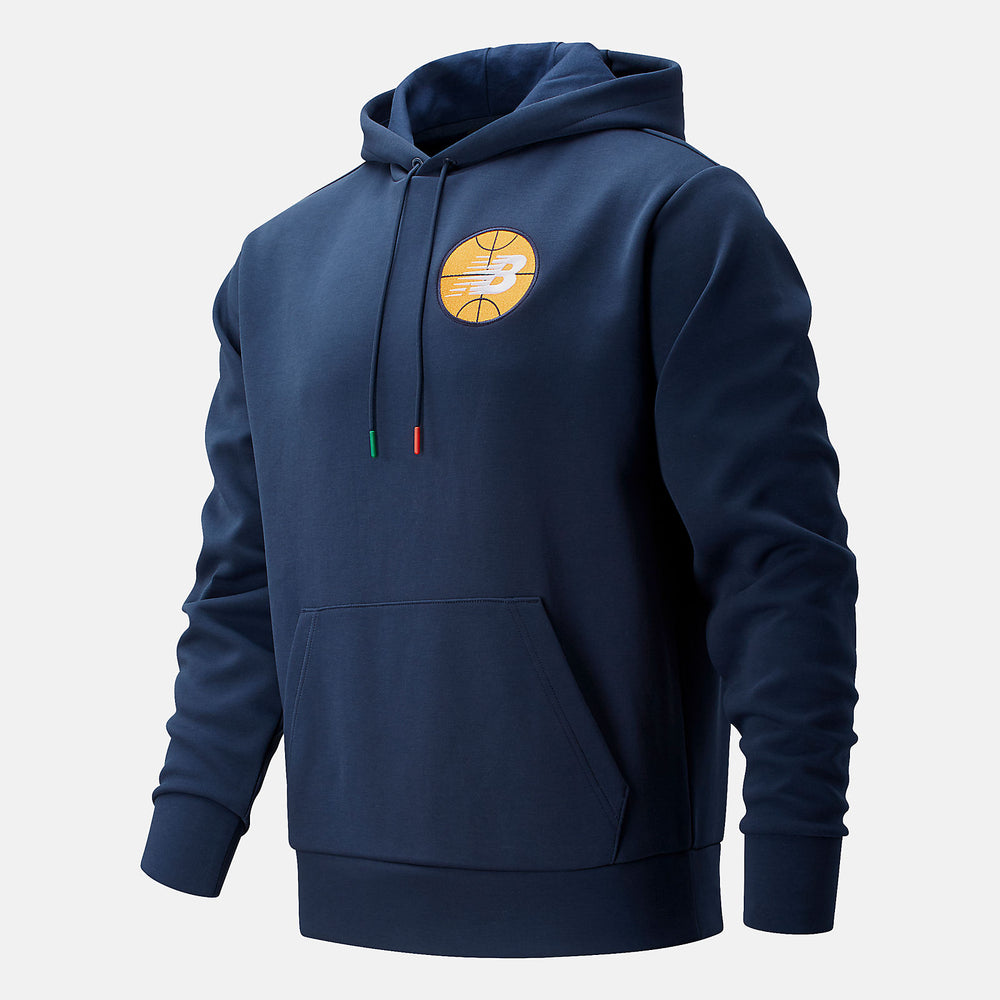 NB Basketball Colorized Court Hoodie | New Balance Clothing Natural Indigo - Men