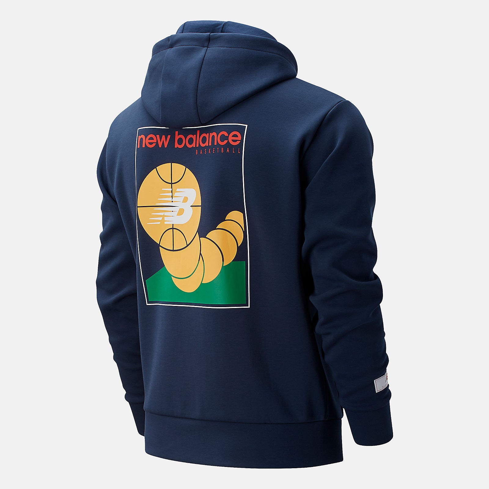 NB Basketball Colorized Court Hoodie | New Balance Clothing Natural Indigo - Men