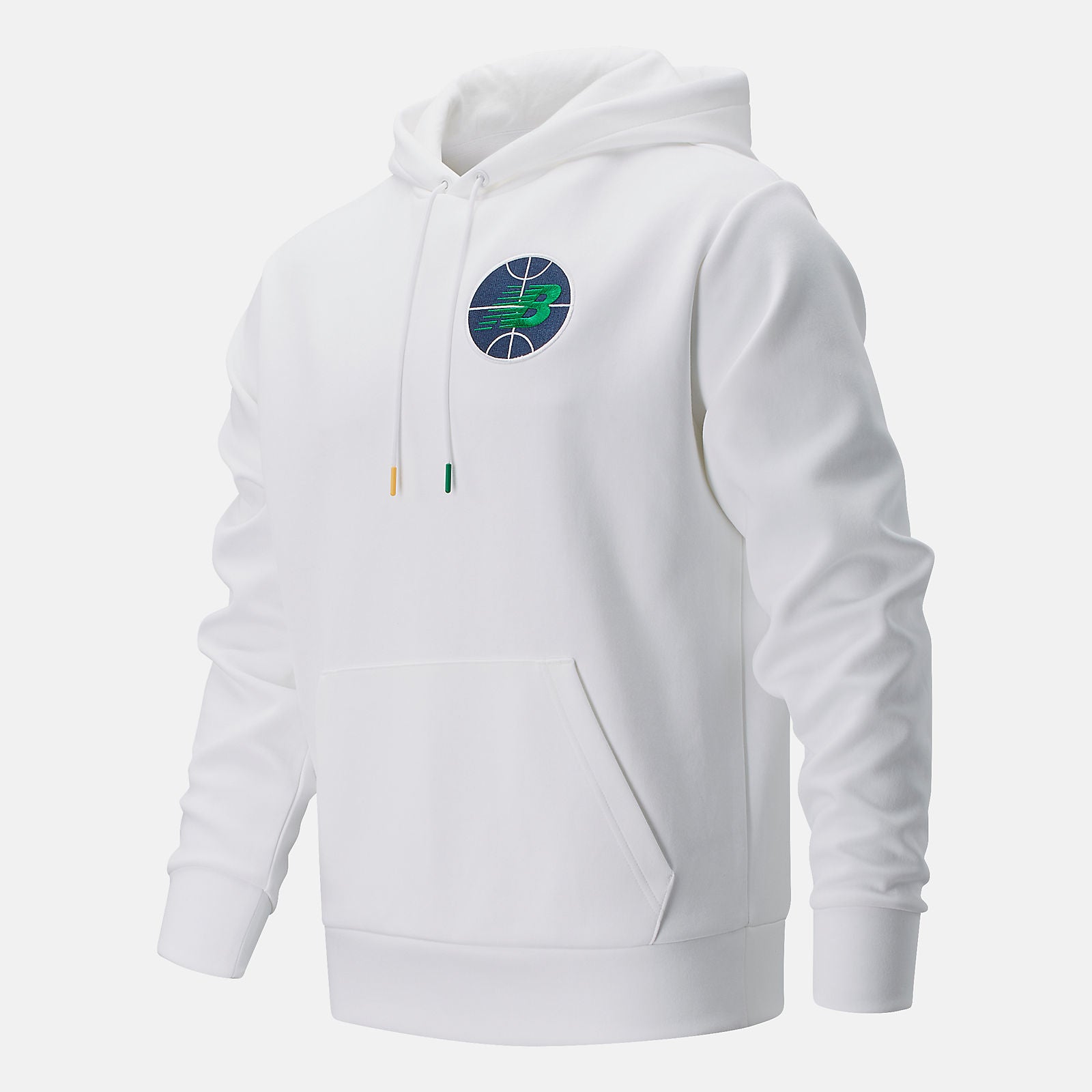 NB Basketball Colorized Court Hoodie | New Balance Clothing White - Men