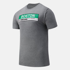 Boston INBound Green Line Graphic Tee | New Balance Clothing Athletic Grey - Men
