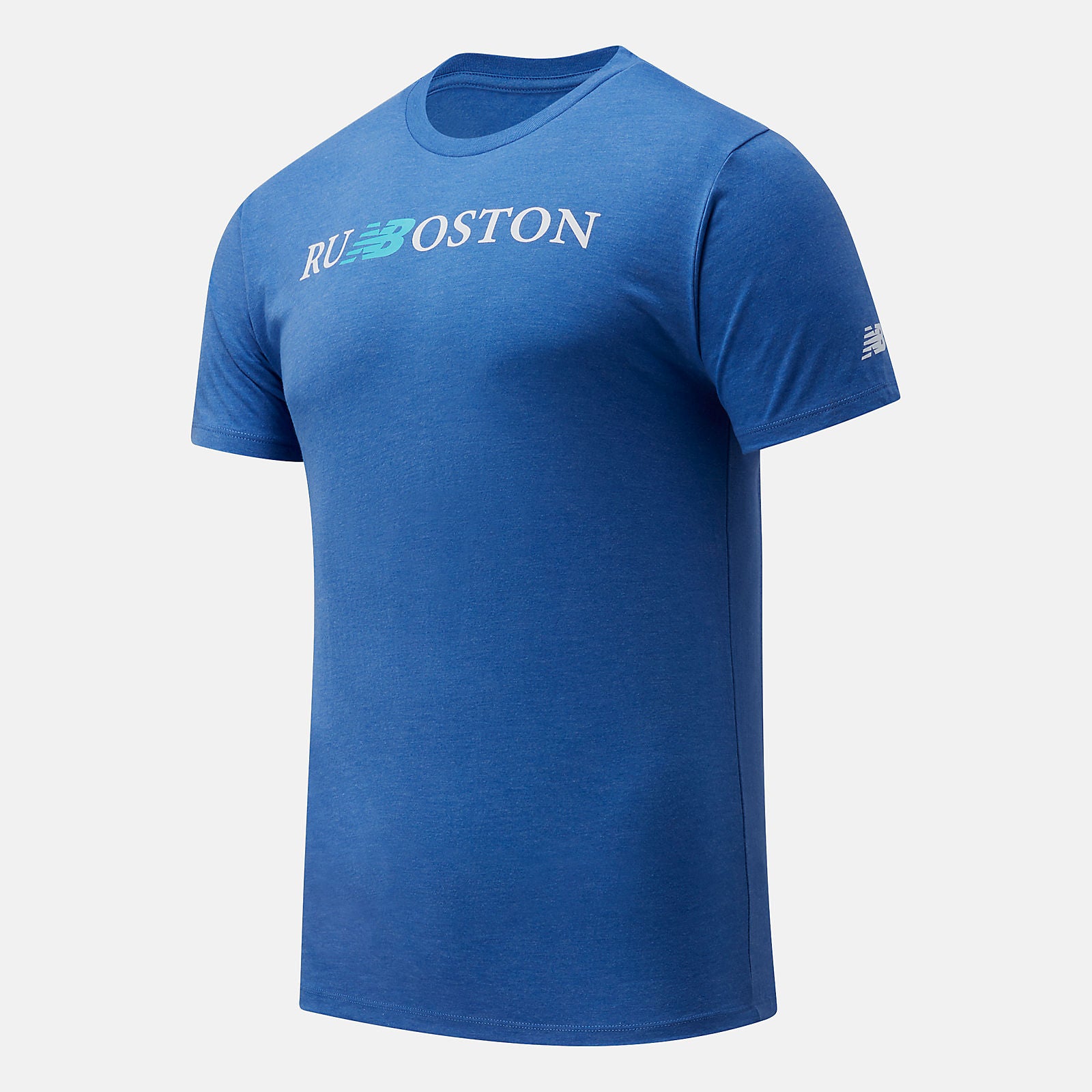Run Boston Graphic Tee | New Balance Clothing Team Royal - Men