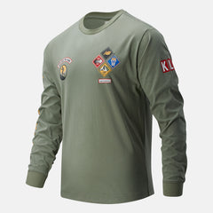 KL2 Nature of the Game Long Sleeve Graphic | New Balance Clothing Celadon - Men