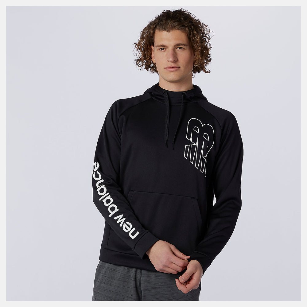 Tenacity Performance Fleece Pullover Hoodie | New Balance Clothing Black - Men