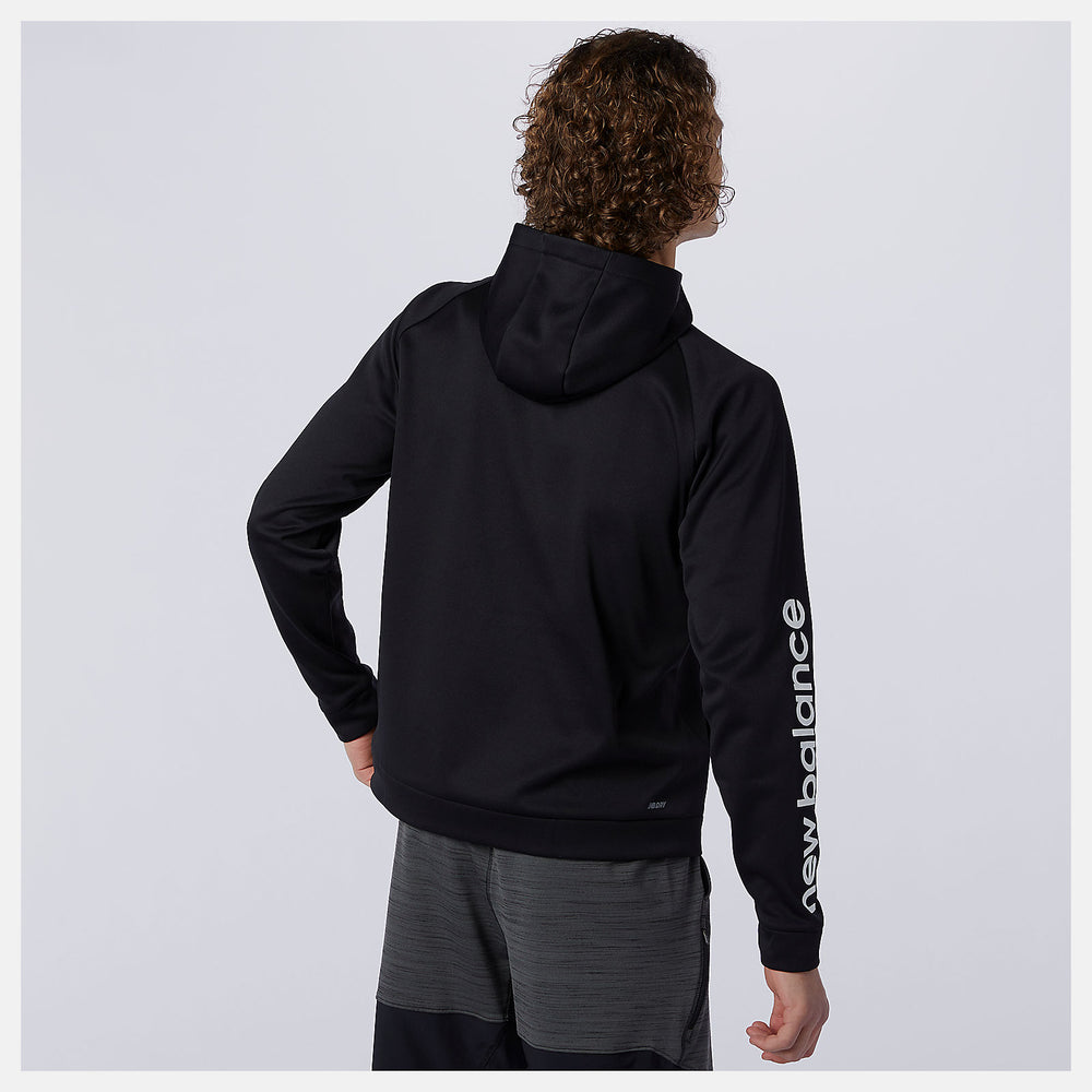 Tenacity Performance Fleece Pullover Hoodie | New Balance Clothing Black - Men