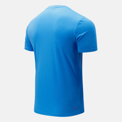 Athletic Club Lightweight Travel Tee | New Balance Clothing Light Cobalt - Men