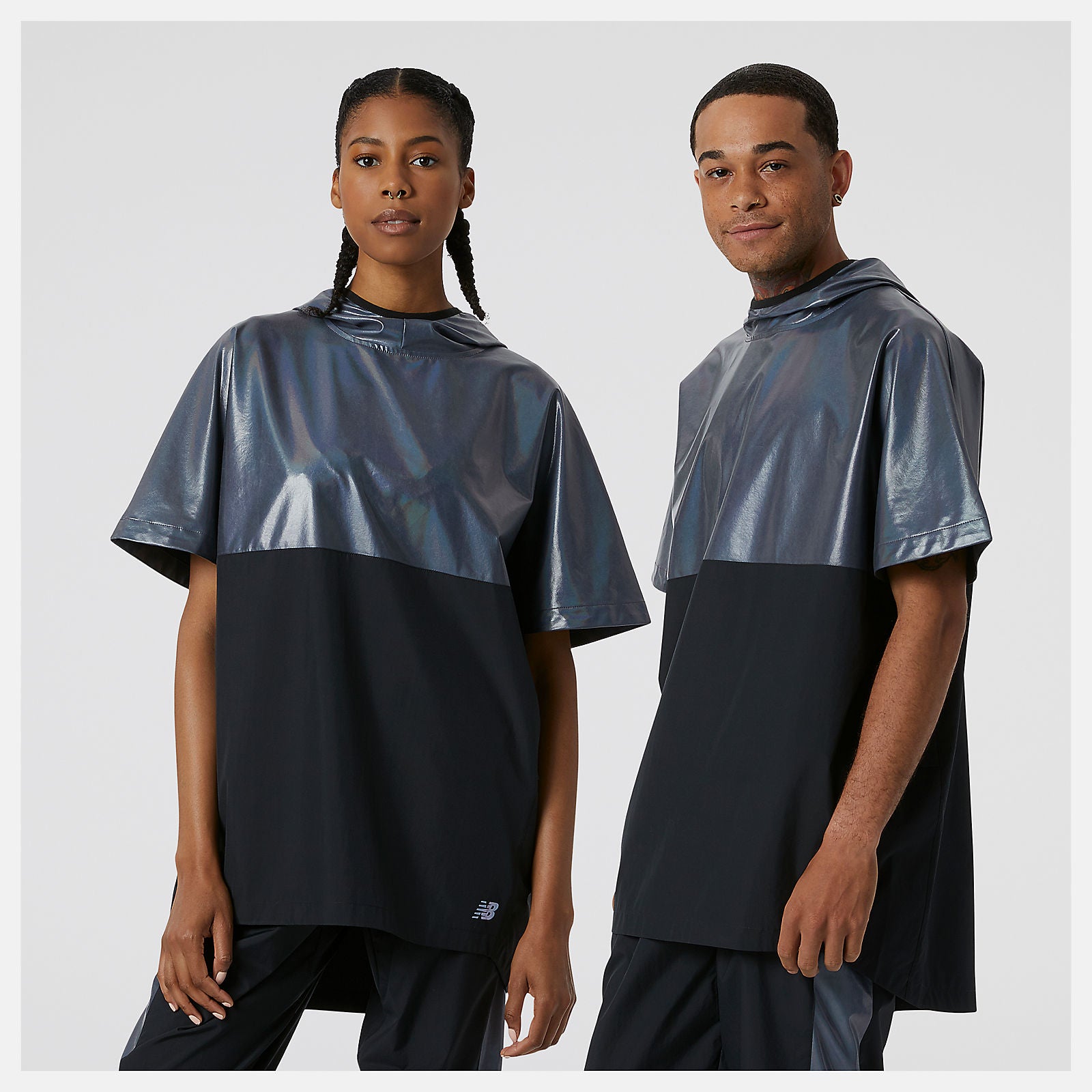 Syd Warm Up Poncho | New Balance Clothing Black - Women/Men