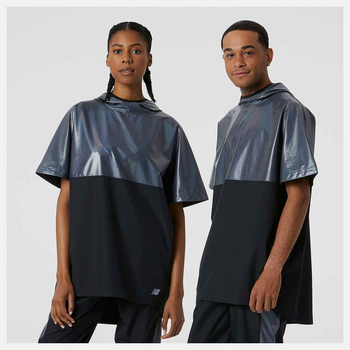 Syd Warm Up Poncho | New Balance Clothing Black - Women/Men