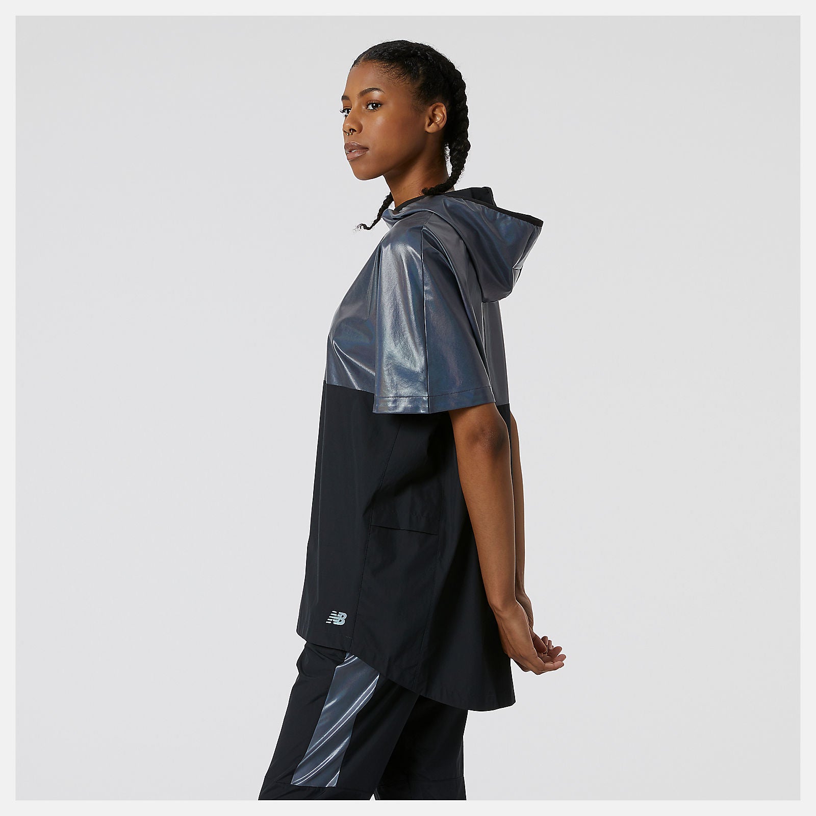 Syd Warm Up Poncho | New Balance Clothing Black - Women/Men