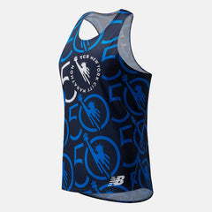 TCS New York City Marathon Printed Singlet | New Balance Clothing Rogue Wave - Men