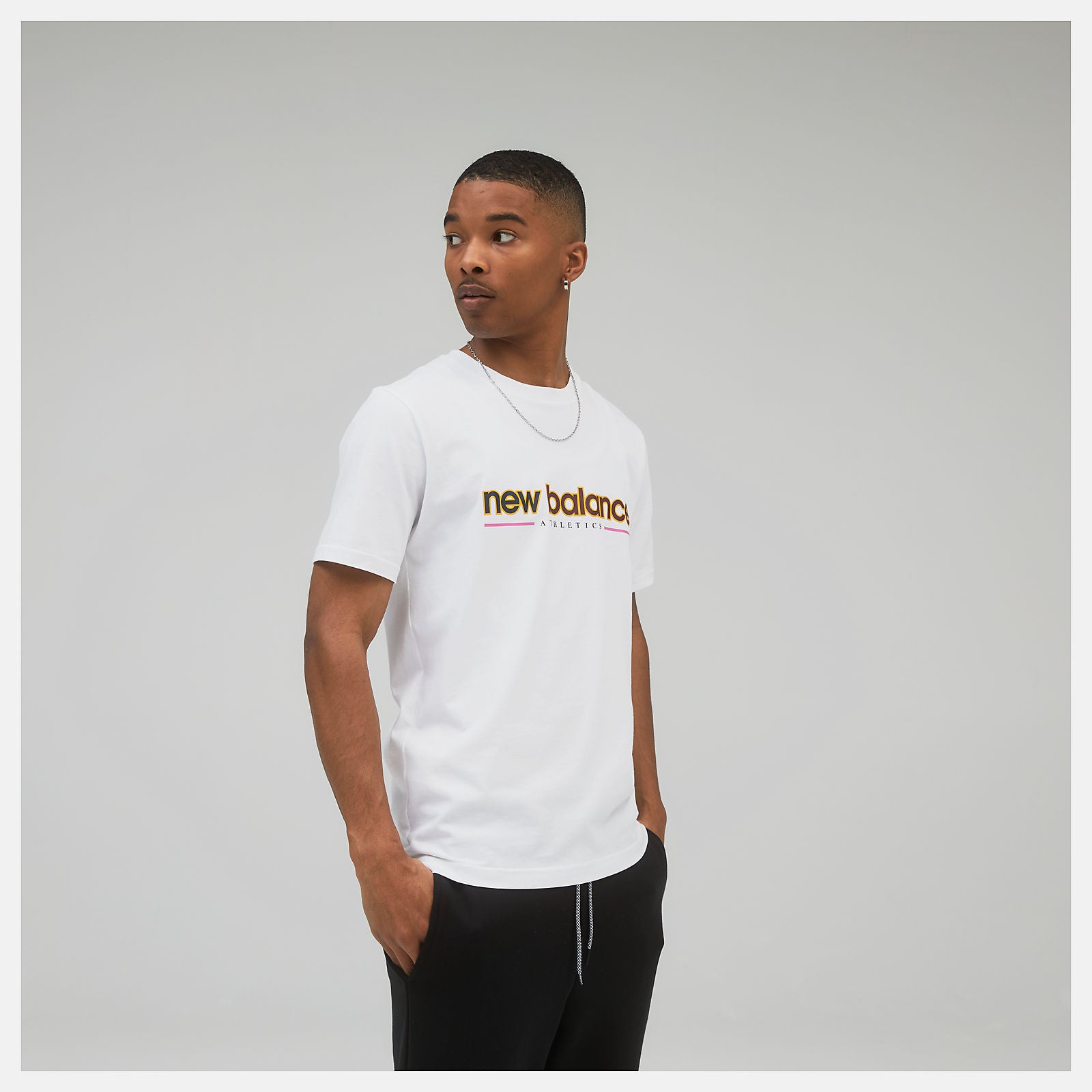 NB Athletics Higher Learning Tee | New Balance Clothing White - Men