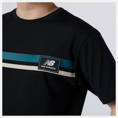 NB Athletics Higher Learning Badge Tee | New Balance Clothing Black - Men