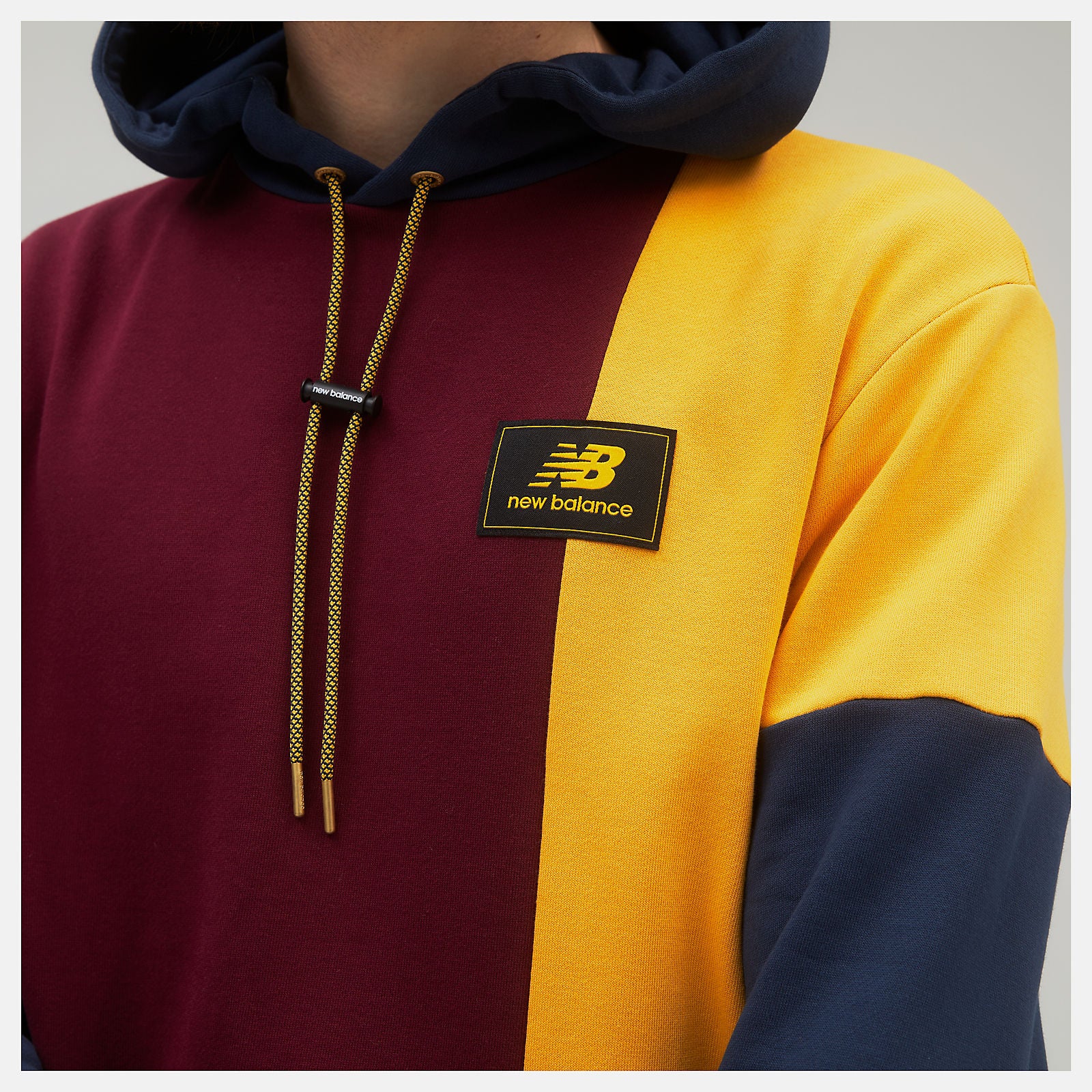 NB Athletics Higher Learning Hoodie | New Balance Clothing Garnet - Men