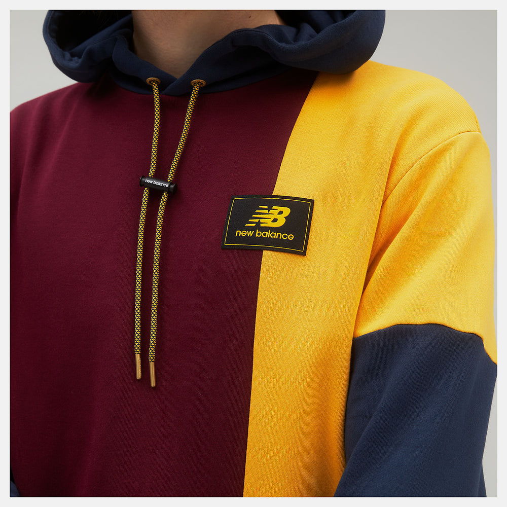 NB Athletics Higher Learning Hoodie | New Balance Clothing Garnet - Men