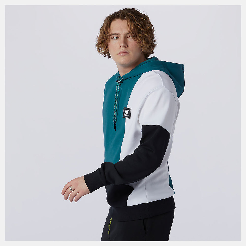 NB Athletics Higher Learning Hoodie | New Balance Clothing Teal - Men