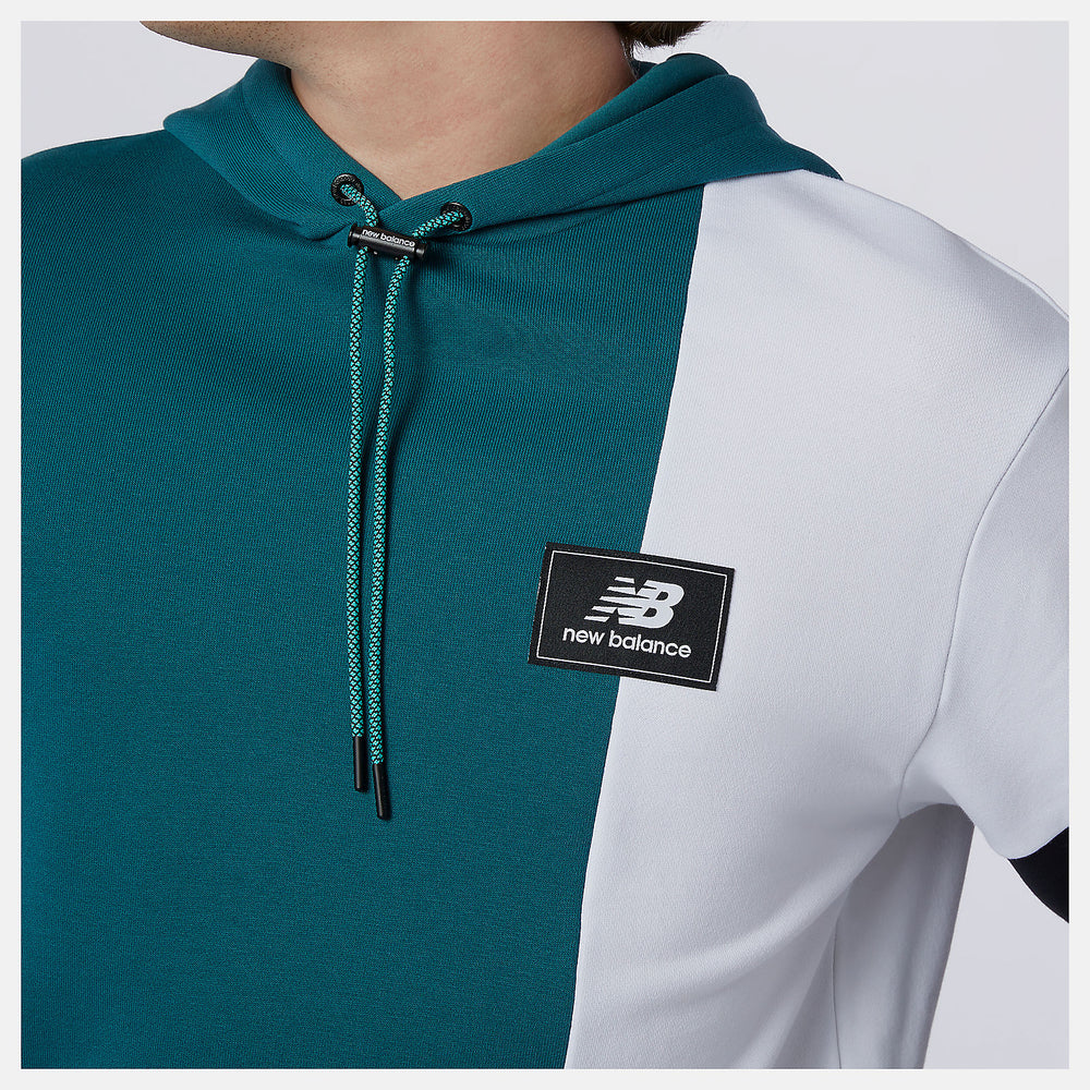 NB Athletics Higher Learning Hoodie | New Balance Clothing Teal - Men