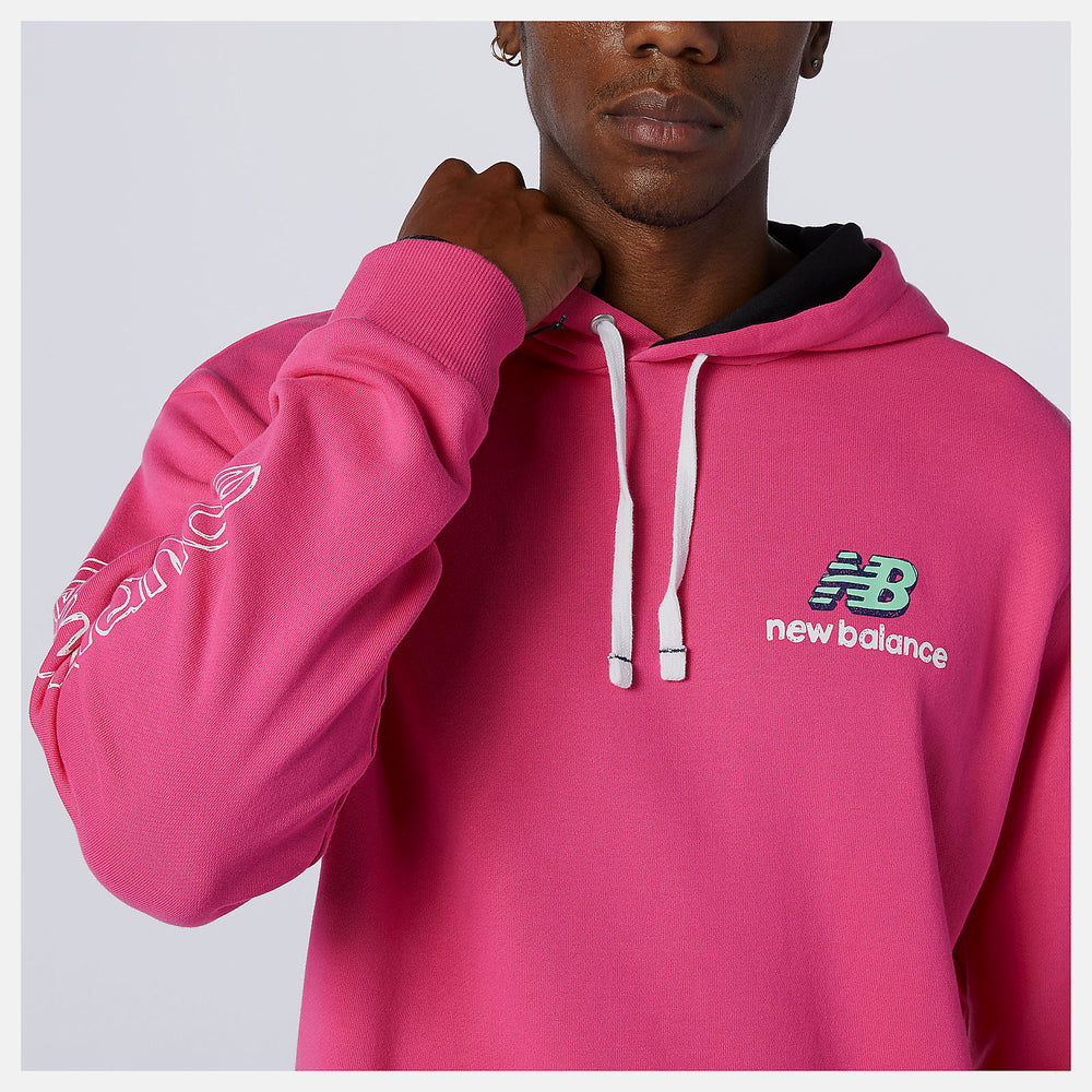 NB Athletics Clash Hoodie | New Balance Clothing Mountain Teal - Men