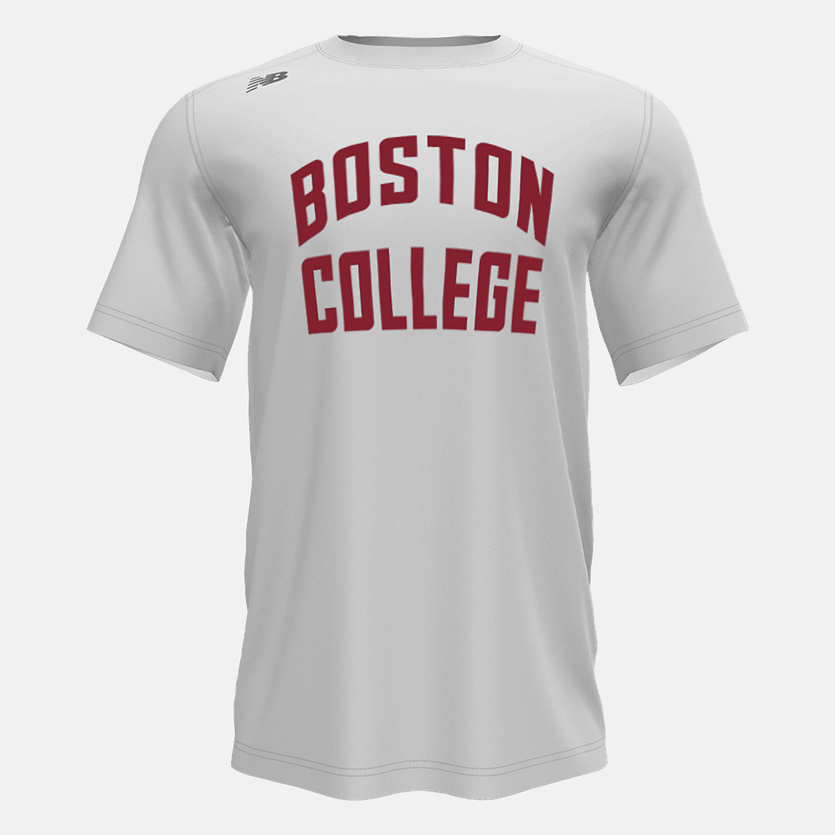 Short Sleeve Tech Tee(Boston College) | New Balance Clothing White - Men