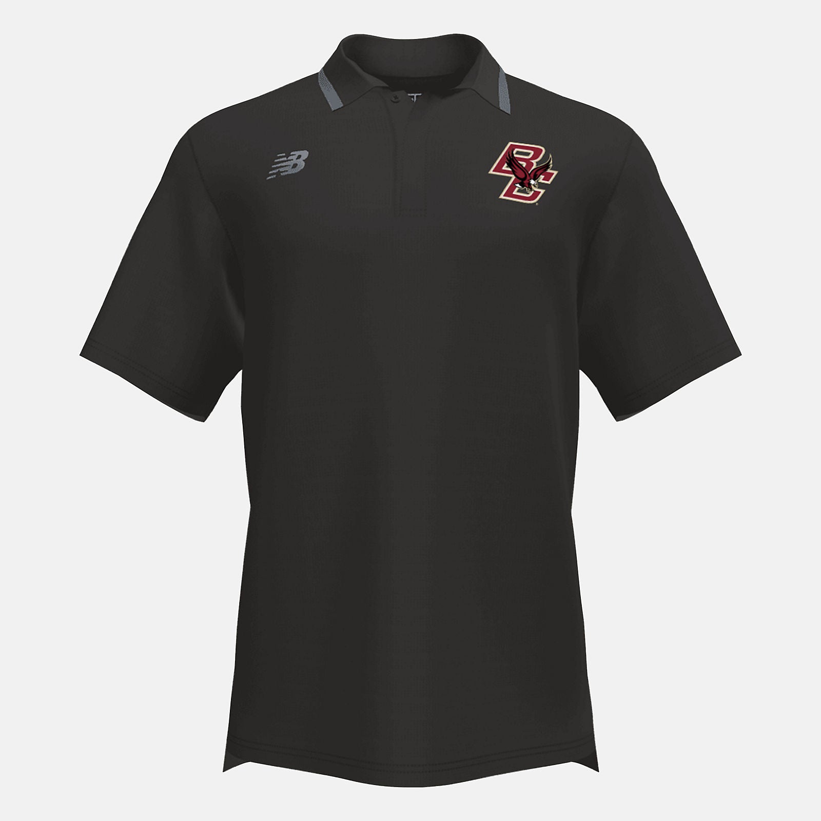 Team Rally Polo(Boston College) | New Balance Clothing Team Black - Men