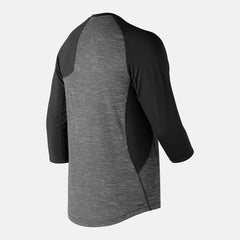 Asym 2.0 Left 3/4 Sleeve | New Balance Clothing Black - Men