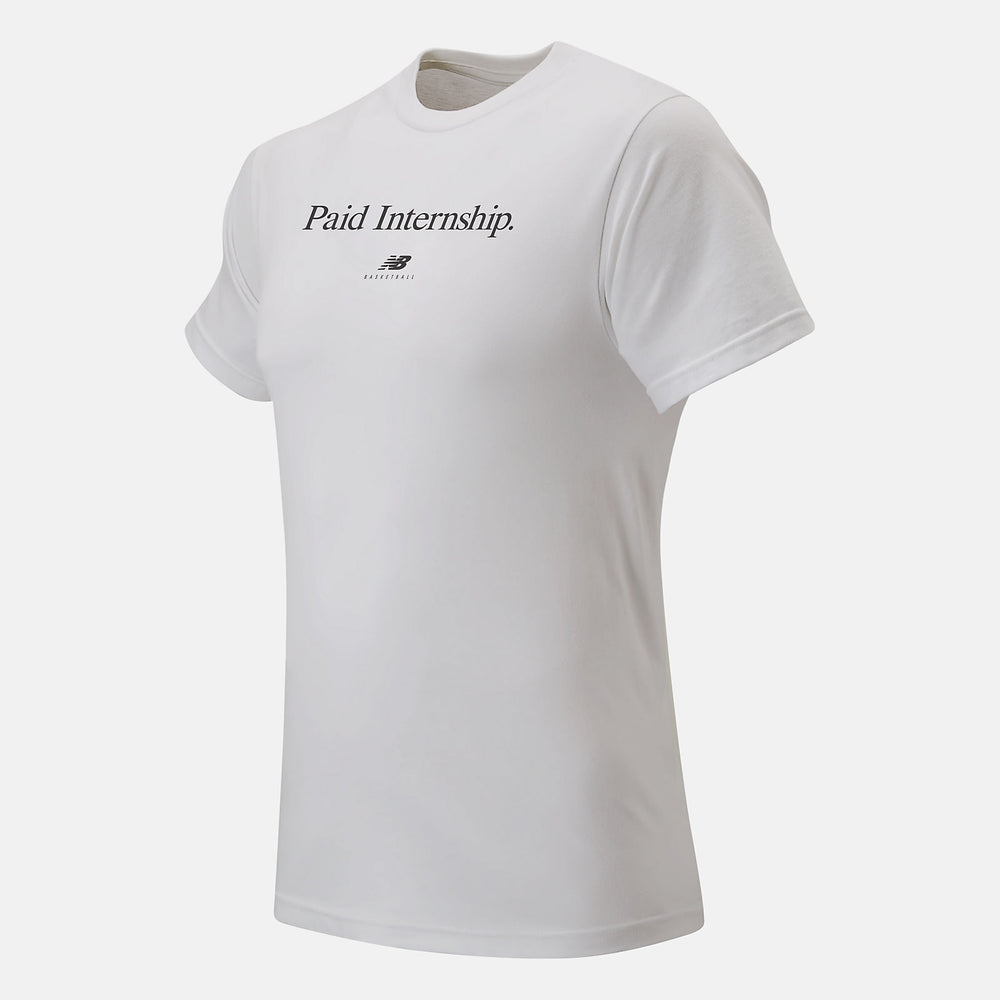 Paid Internship Tee | New Balance Clothing White - Men