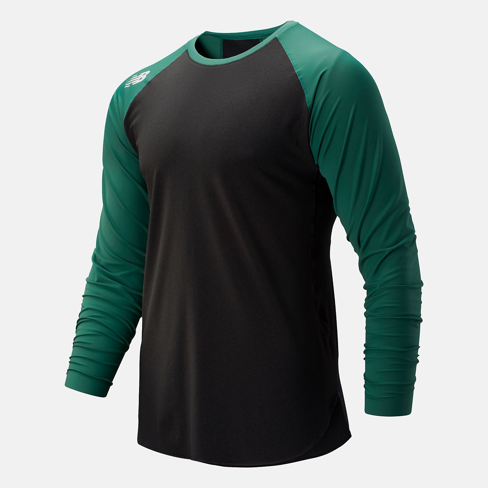4040 Select Top | New Balance Clothing Team Dark Green/Grey and Black - Men