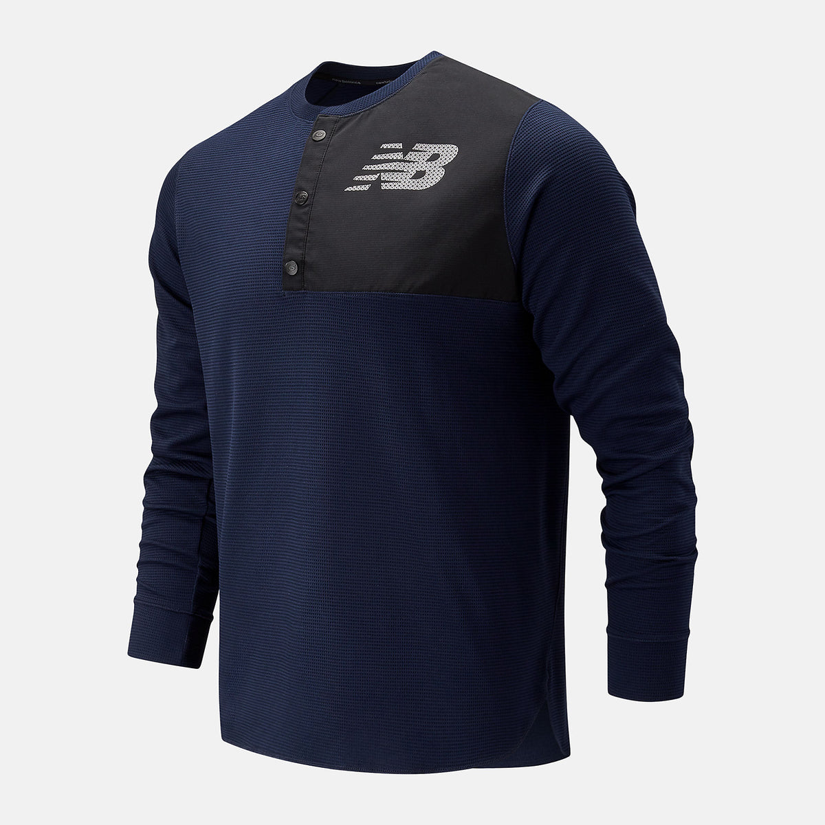 ASYM Baseball Henley | New Balance Clothing Team Navy - Men