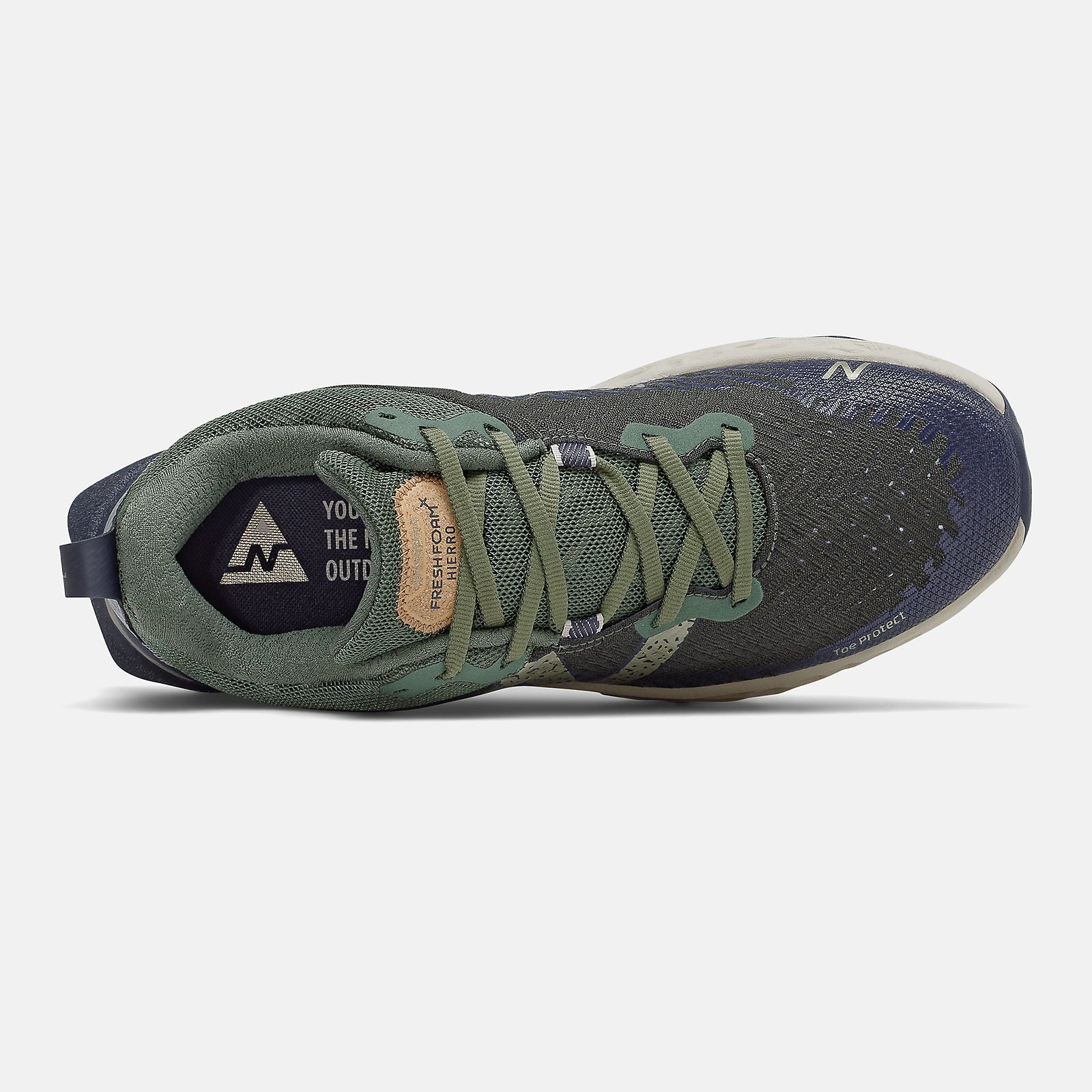 Fresh Foam Hierro v6 | New Balance Shoes Black Spruce/Timberwolf - Men