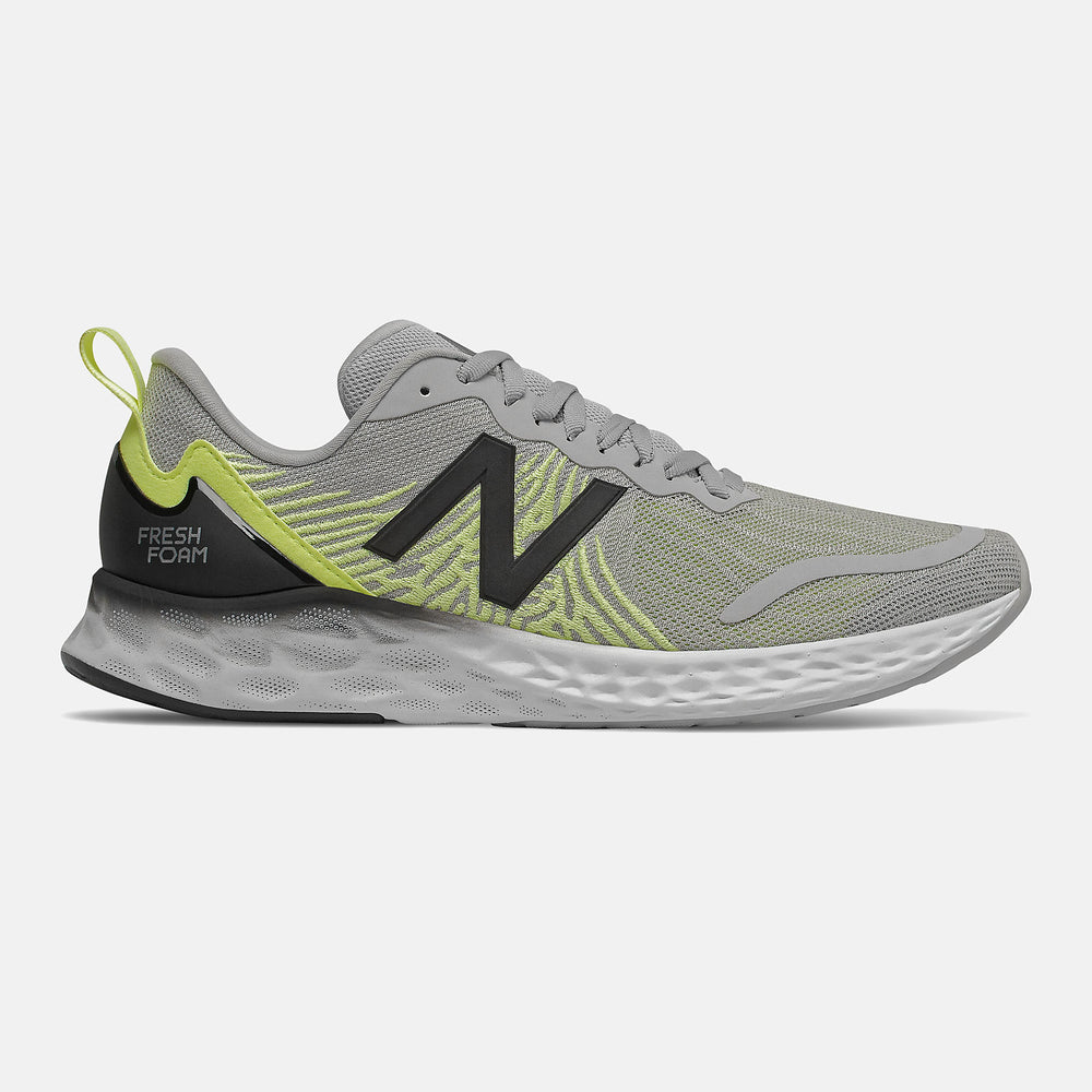 Fresh Foam Tempo | New Balance Shoes Rain Cloud/Black and Lemon Slush - Men