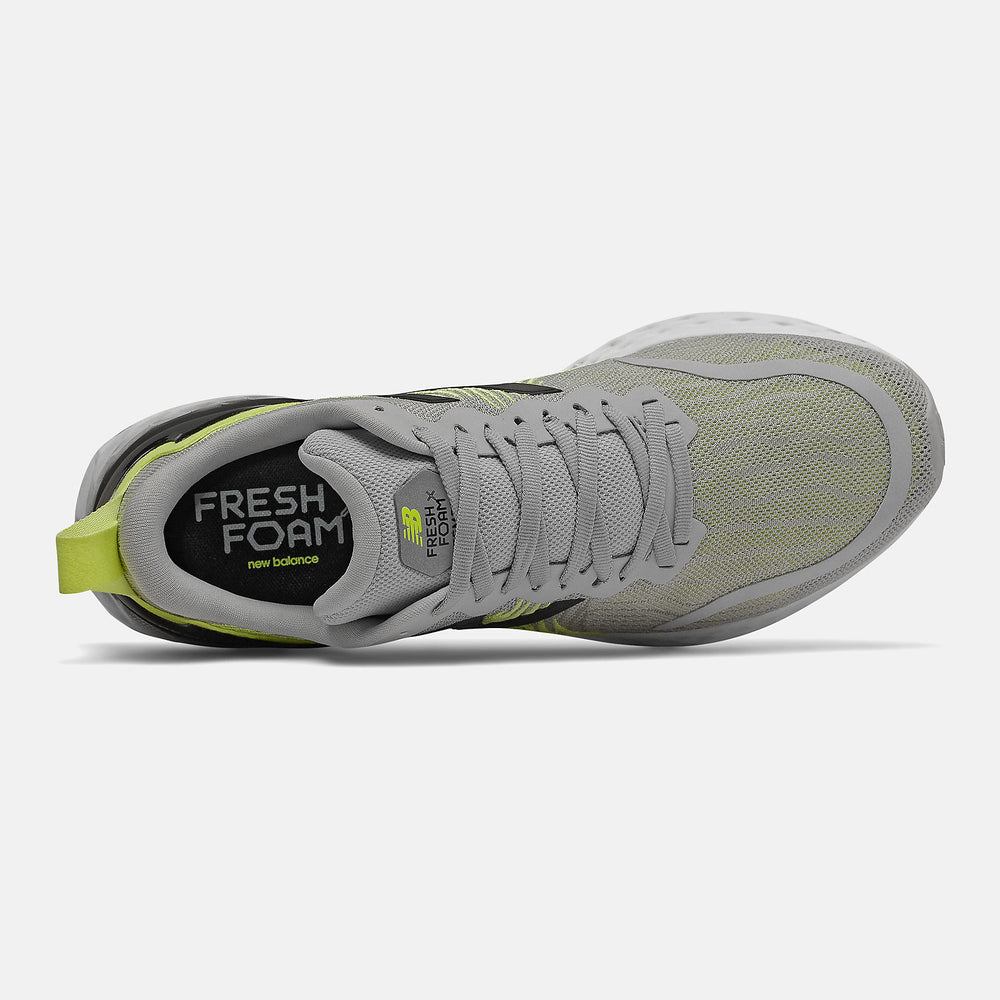 Fresh Foam Tempo | New Balance Shoes Rain Cloud/Black and Lemon Slush - Men